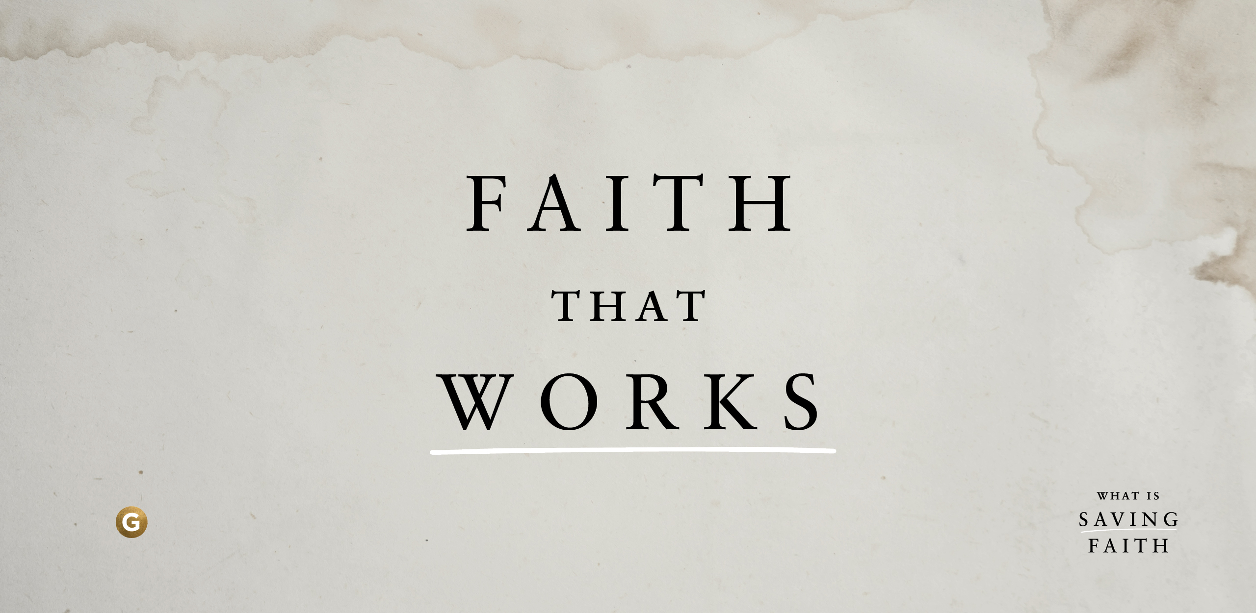 Blog: Faith That Works
