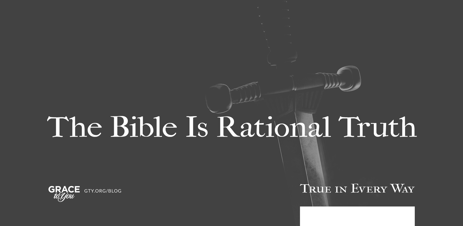 The Bible Is Rational Truth
