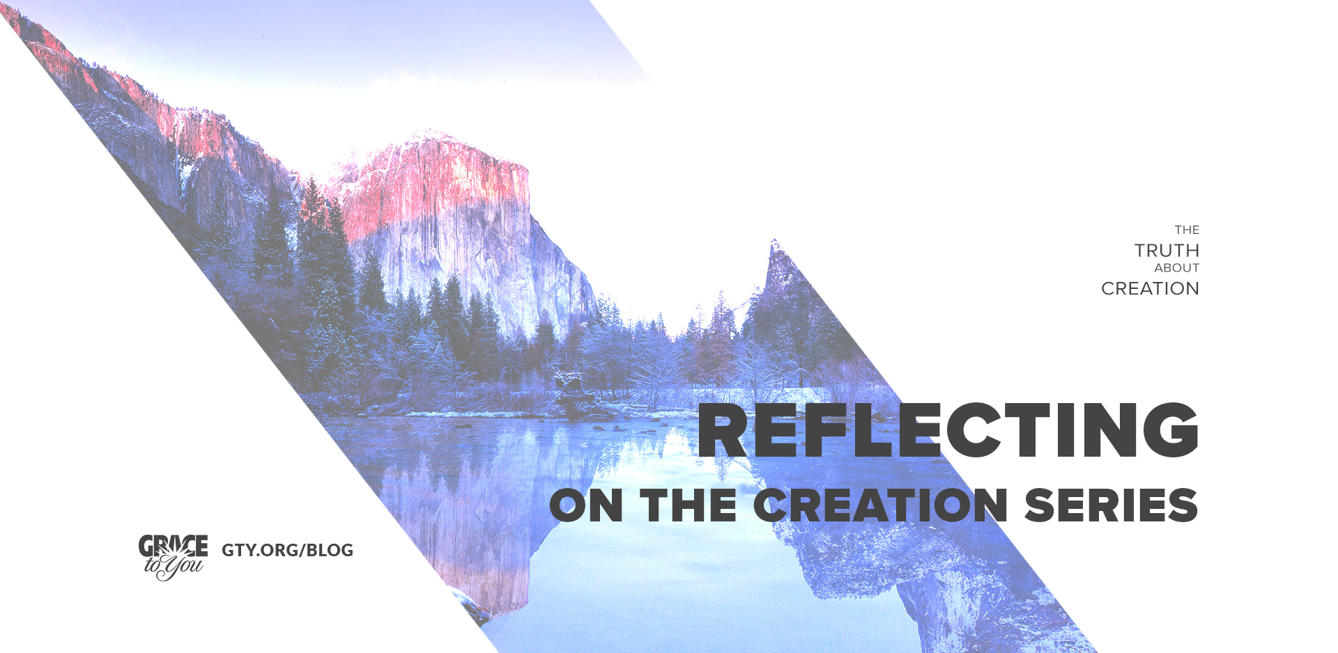Reflecting on the Creation Series