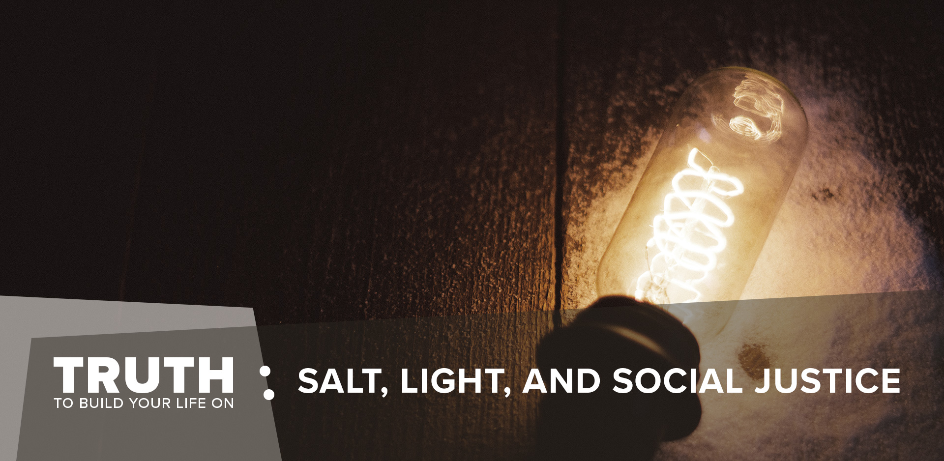 Salt, Light, and Social Justice